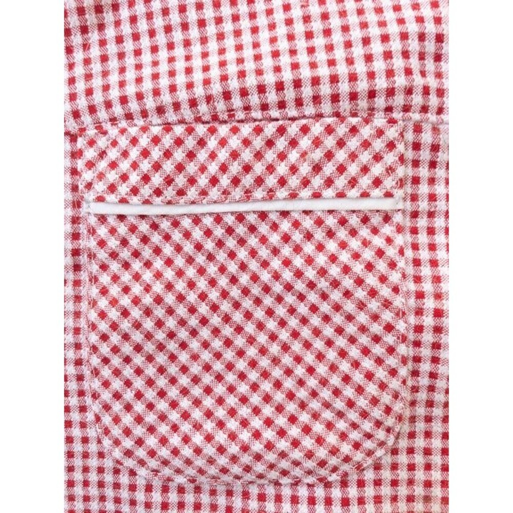 George Girls red and white gingham dress Sz 5-6 - Picture 3 of 5